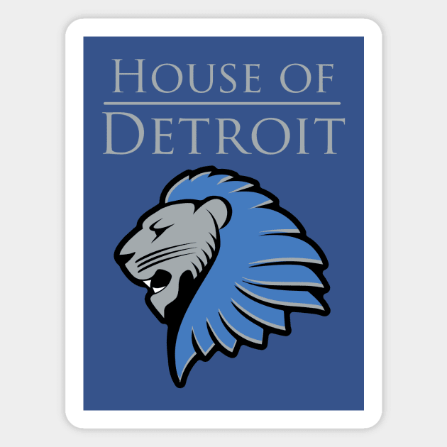 House of Detroit Magnet by SteveOdesignz